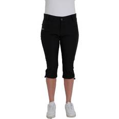 Dobsom Elastan/Lycra/Spandex Bukser & Shorts Dobsom Women's Sanda Capri Black