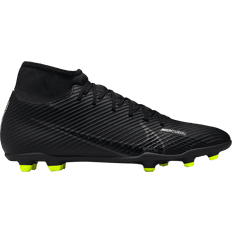 35 ⅓ - Unisex Fodboldstøvler Nike Mercurial Superfly 9 Club MG - Black/Summit White/Volt/Dark Smoke Grey