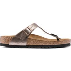 Birkenstock 49 - Syntetisk Sandaler Birkenstock Gizeh Birko-Flor - Graceful Taupe