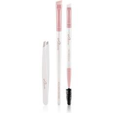 Luvia Cosmetics Brush Brush Set Prime Vegan Candy Prime Brow Kit Brow Duo Brow Definer Precision Tweezer 1 Stk