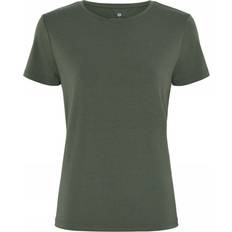 Grøn - Viskose T-shirts JBS T-shirt bambus grøn