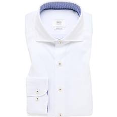 Eterna Dame - Knapper Overdele Eterna plain Soft Tailoring shirt MODERN FIT