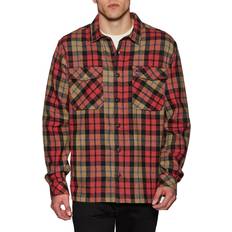 Billabong Skjorter Billabong Adventure Division Westport Flannel Mens Shirt Washed Red