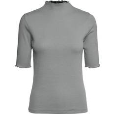 Vero Moda Grøn - Slim T-shirts & Toppe Vero Moda Slim Fit Turtle Neck T-shirt