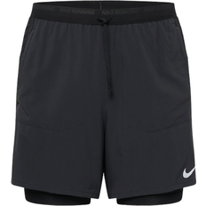 M - Slim - Sort Bukser & Shorts Nike Men's Stride Dri-FIT Hybrid Running Shorts - Black