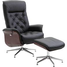 Kunstlæder - Recliner lænestole Venture Design Göran with Footstool Lænestol 114cm 2stk