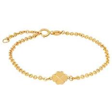 Guld - Justérbar størrelse Armbånd Nordahl Andersen Four Leaf Clover Bracelet - Gold