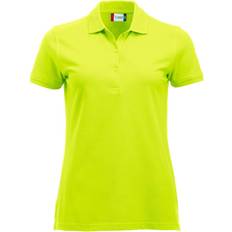 Clique Dame - Grøn Polotrøjer Clique Damen Regular Fit Poloshirt,Green (Visibility Green) (Herstellergröße:XX-Large)