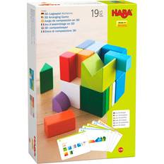 Haba Trælegetøj Træklodser Haba Wooden Chromatix Building Blocks (Made in Germany)