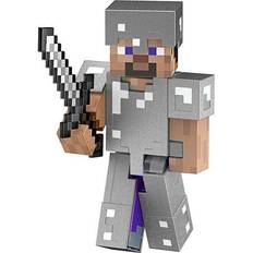 Minecraft Plastlegetøj Figurer Minecraft Diamond Level Steve Action Figure