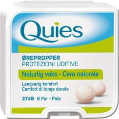 Værnemiddel Quies Natural Wax Earplugs 8-pack