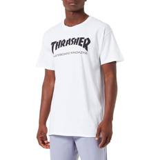 Thrasher Magazine L T-shirts & Toppe Thrasher Magazine Skate Mag T-shirt - White