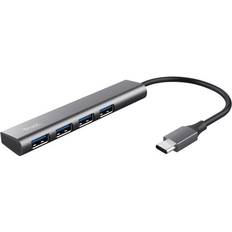 Trust Halyx USB-C To 4 Port USB-A 3.2 Gen1
