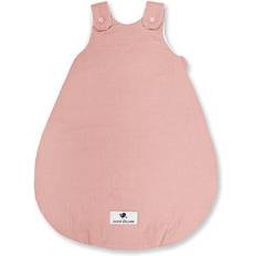 Julius Zöllner Pink Soveposer Julius Zöllner Babyschlafsack Musselin dusty rose 50/56