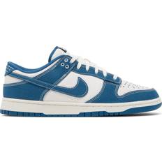 45 ½ - Blå - Herre Sneakers Nike Dunk Low Retro SE M - Summit White/Industrial Blue