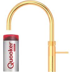 Quooker Guld - Kogende vand Køkkenarmaturer Quooker Fusion Round inkl Combi+ (Q210850702+Q110900202) Guld