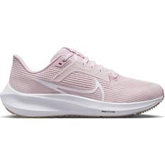 Nike Dame - Fast underlag (FG) Sko Nike Air Zoom Pegasus 40 W - Pearl Pink/Pink Foam/Hemp/White