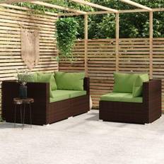 vidaXL 4 Piece Outdoor Lounge Set