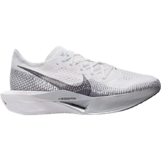Nike 40 ½ - Herre Løbesko Nike ZoomX Vaporfly Next% 3 M - White/Particle Grey/Metallic Silver/Dark Smoke Grey