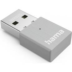 Hama Trådløse netværkskort Hama Nano-WLAN-USB-Stick AC600, 2.4/5 GHz