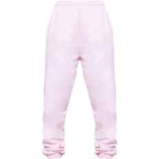 12 - 32 - Dame - Pink Bukser & Shorts PrettyLittleThing Sweat Cuffed High Waist Joggers - Baby Pink