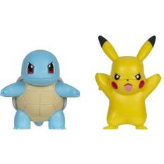 Plastlegetøj Figurer Pokémon Actionfigur 2-pak Pikachu Squirtle OneSize Actionfigur