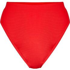 PrettyLittleThing 32 - Dame Bikinier PrettyLittleThing Mix & Match High Waisted High Leg Bikini Bottoms - Red