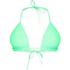 44 - Grøn Bikinitoppe PrettyLittleThing Frill Edge Padded Bikini Top - Green