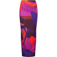 32 - Dame - Lange nederdele - Polyester PrettyLittleThing Plisse Maxi Skirt - Pink