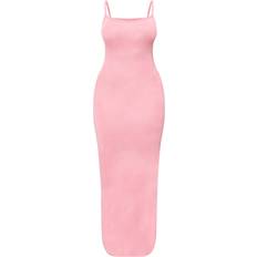 PrettyLittleThing Pink Kjoler PrettyLittleThing Shape Jersey Strappy Maxi Dress - Rose