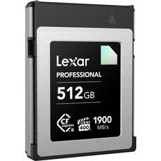 LEXAR 512 GB Hukommelseskort & USB Stik LEXAR CFexpress Pro Diamond R1900/W1700 VPG400 512GB