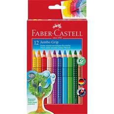 Kuglepenne Faber-Castell Jumbo Grip Coloured Pencils 12-pack