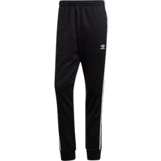 Adidas Bomuld - Herre Bukser adidas Adicolor Classics Primeblue SST Track Pants - Black/White