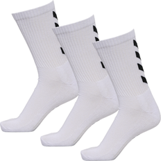 Hummel Elastan/Lycra/Spandex - Herre Strømper Hummel Fundamental Sock 3-pack - White