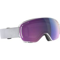 Scott Lcg Compact Ski Goggles - Mineral White/Enhancer Teal Chrome
