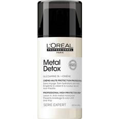 Antioxidanter - Tørt hår Varmebeskyttelse L'Oréal Professionnel Paris Series Expert Metal Detox Anti-Metal High Protection Cream 100ml