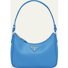 Prada Skind Håndtasker Prada Logo Mini Saffiano Leather Shoulder Bag