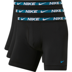 Nike Elastan/Lycra/Spandex Underbukser Nike Dri-FIT Ultra-Stretch Micro 3-Pak Trænings Boxershorts Herre Sort