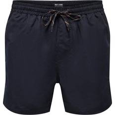 Only & Sons Herre Badetøj Only & Sons Normal Passform Shorts - Black
