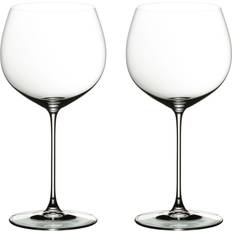 Riedel Hvidvinsglas - Transparent Vinglas Riedel Veritas ekfat Chardonnay Hvidvinsglas 62cl 2stk