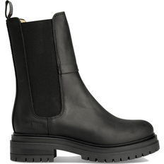 4,5 - Blokhæl - Herre Chelsea boots Johnny Bulls 960 - Black Oiled