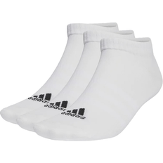 Adidas Genanvendt materiale Undertøj adidas Thin and Light Sportswear Low-Cut Socks 3-pack - White/Black