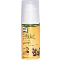 Bioselect Solcremer & Selvbrunere Bioselect Olive Sun Cream Face & Body SPF 30