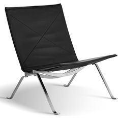 Fritz Hansen Sølv Loungestole Fritz Hansen PK22 Loungestol 71cm