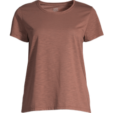 38 - Brun T-shirts Casall Texture Tee - Chalky Brown