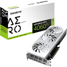 Gigabyte GeForce RTX 4060 Ti Grafikkort Gigabyte GeForce RTX 4060 Ti AERO OC 2xHDMI 2xDP 8GB