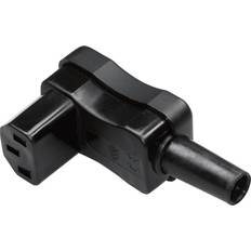 Kaiser 798/sw/C IEC connector 798 Socket, right angle Total number of pins: 2 PE 10 A Black 1 pcs