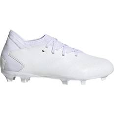 28 Fodboldstøvler Børnesko adidas Junior Predator Accuracy.3 FG - Cloud White/Core Black