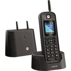 Motorola Fastnettelefoner Motorola O201 DECT Cordless analogue Hands-free, Outdoor, waterproof, shockproof Black