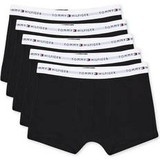 Tommy Hilfiger Stretch Underbukser Tommy Hilfiger Essential Repeat Logo Trunks 5-pack - Black